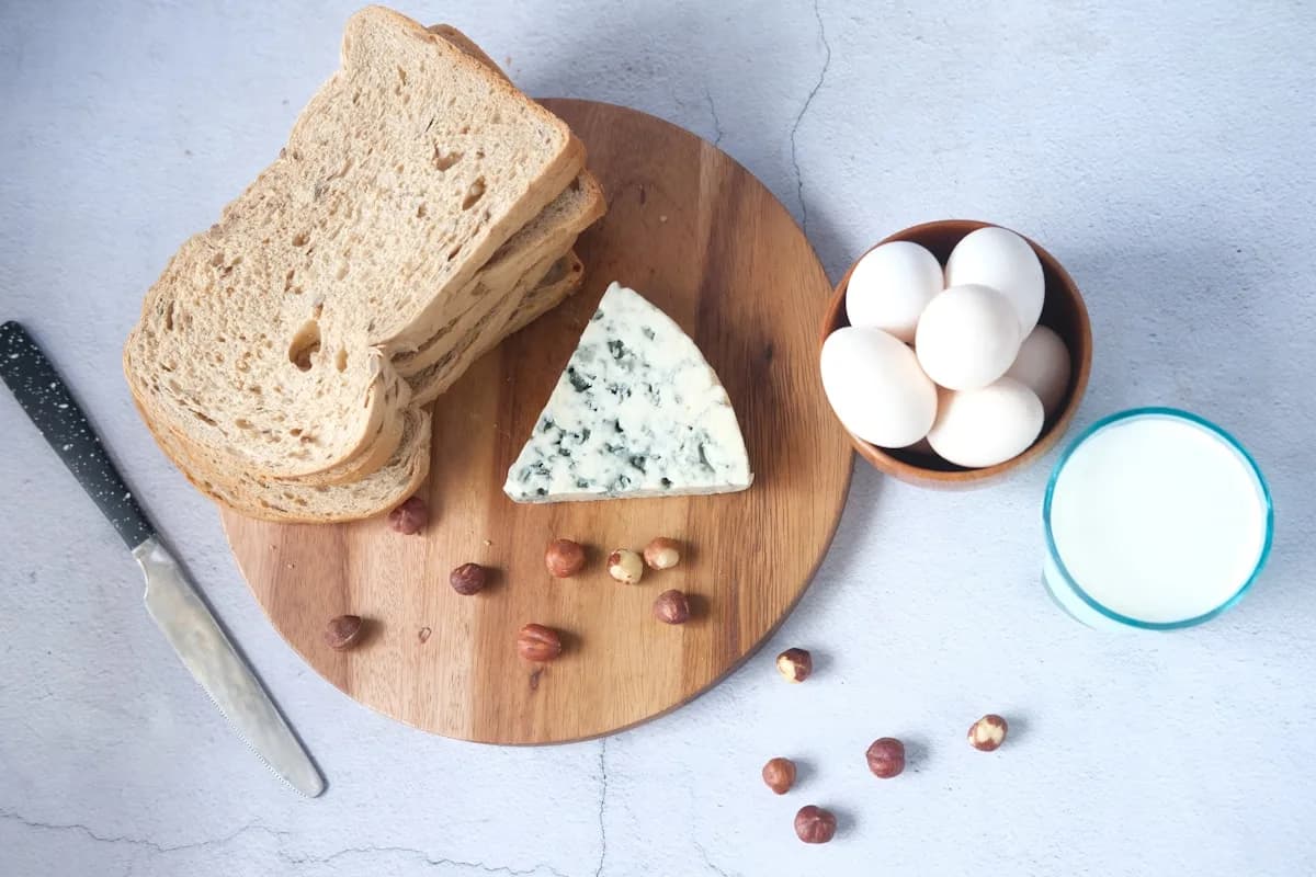 Eggs in a carton